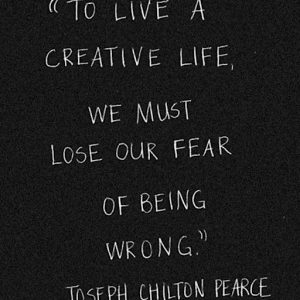 torlose the fear of being wrong von drumstuff